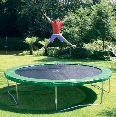 personal liability insurance for girl jumping on her trampoline