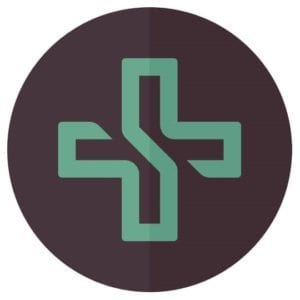 cannabis dispensary insurance cross icon