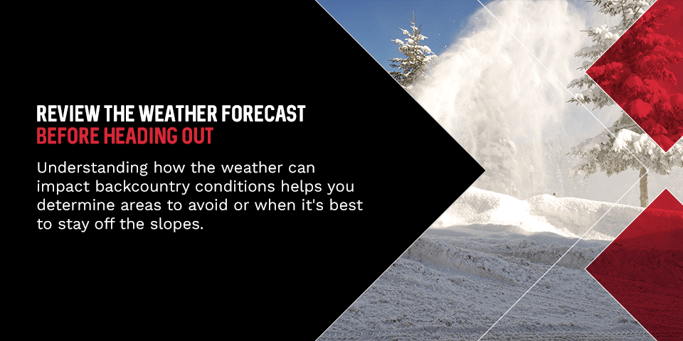 Review the Weather Forecast Before Heading Out