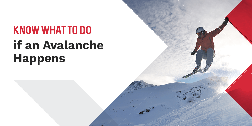 5. Know What To Do if an Avalanche Happens